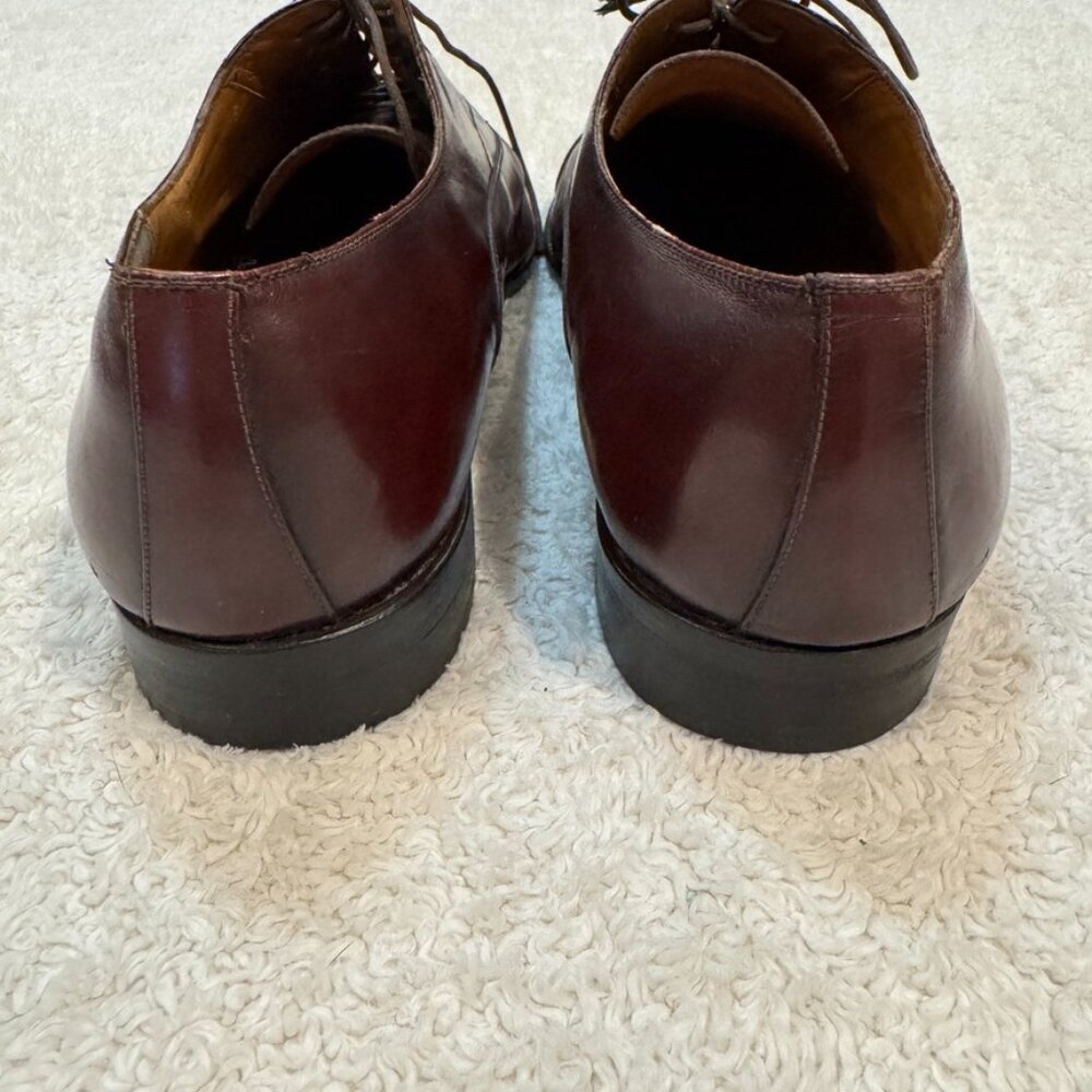 Salvatore Ferragamo Men's  Lace Up Oxfords Size 10 - Picture 10 of 13